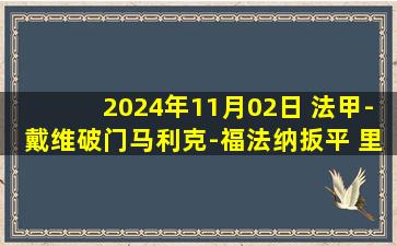 2024年11月02日 法甲-戴维破门马利克-福法纳扳平 里尔1-1里昂